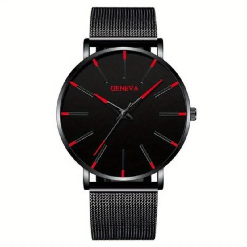 Stylish Mesh Strap Watch Perfect Gift for Active Men