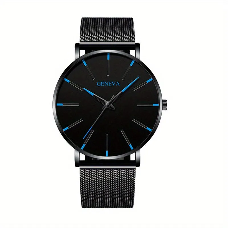 Stylish Mesh Strap Watch Perfect Gift for Active Men