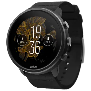 Suunto 7 Matte Black Titanium Smartwatch with Versatile Sports Experience (SS050568000)