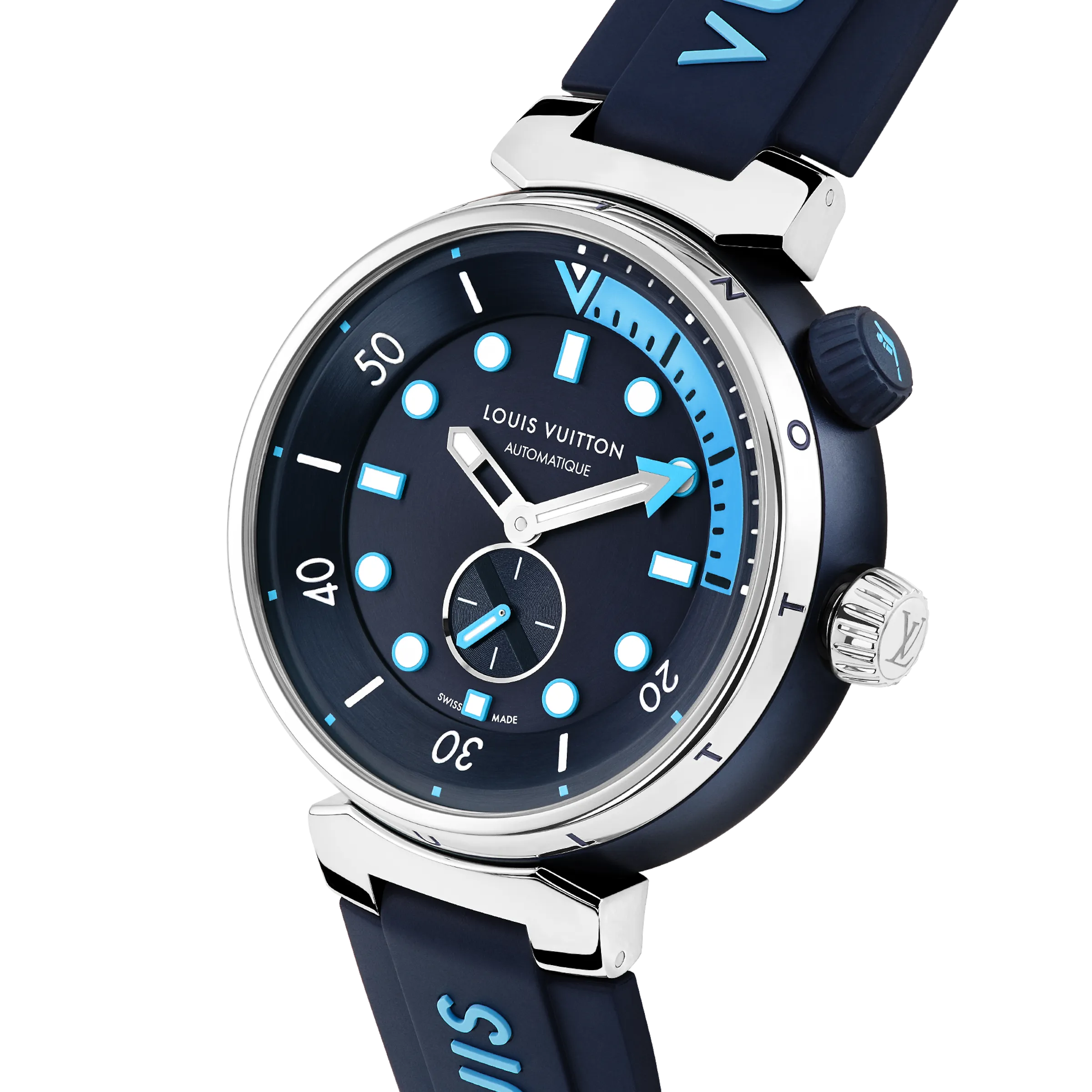 Tambour Street Diver, Automatic, 44mm, Steel