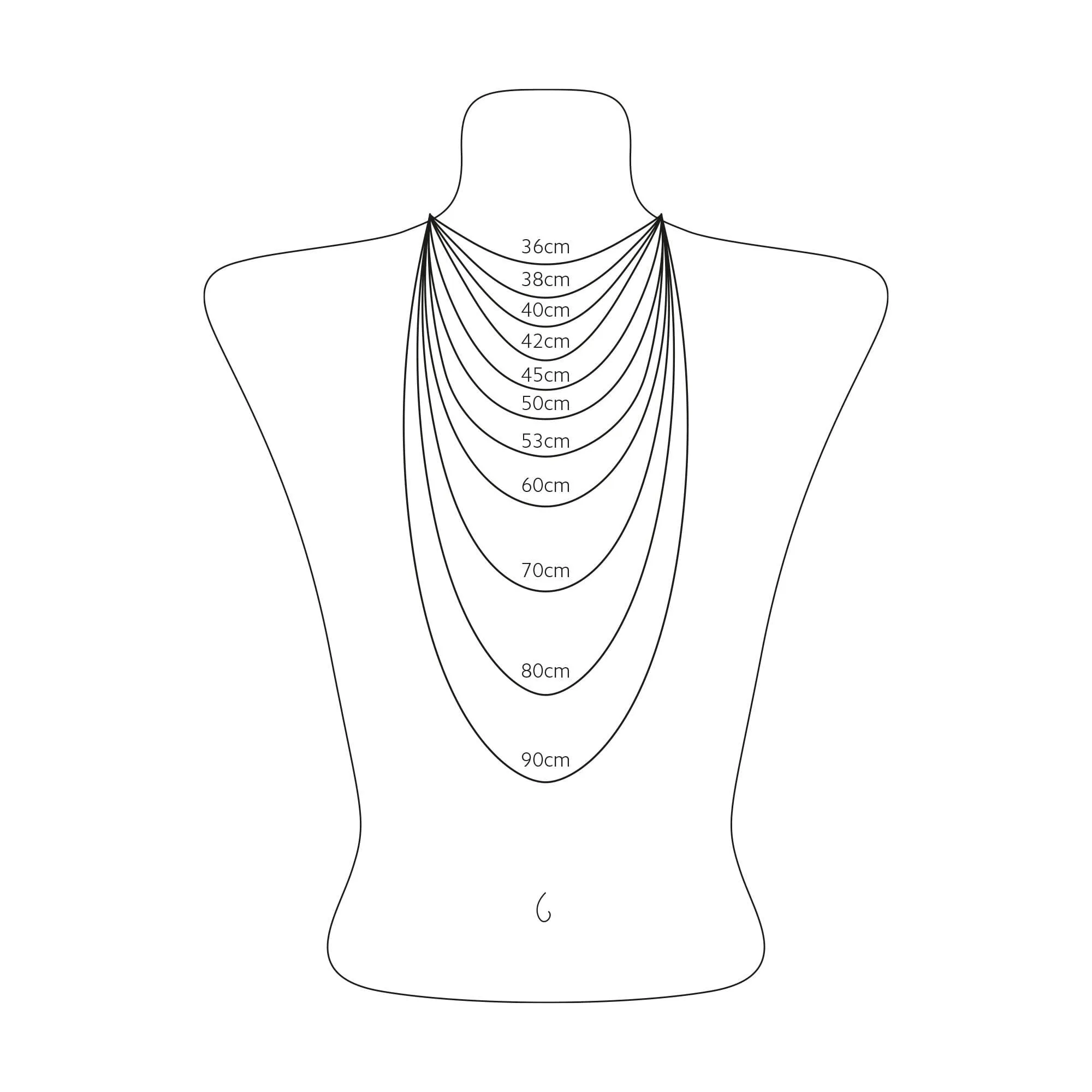 THOMAS SABO Necklace with letter pendant G and white zirconia - gold