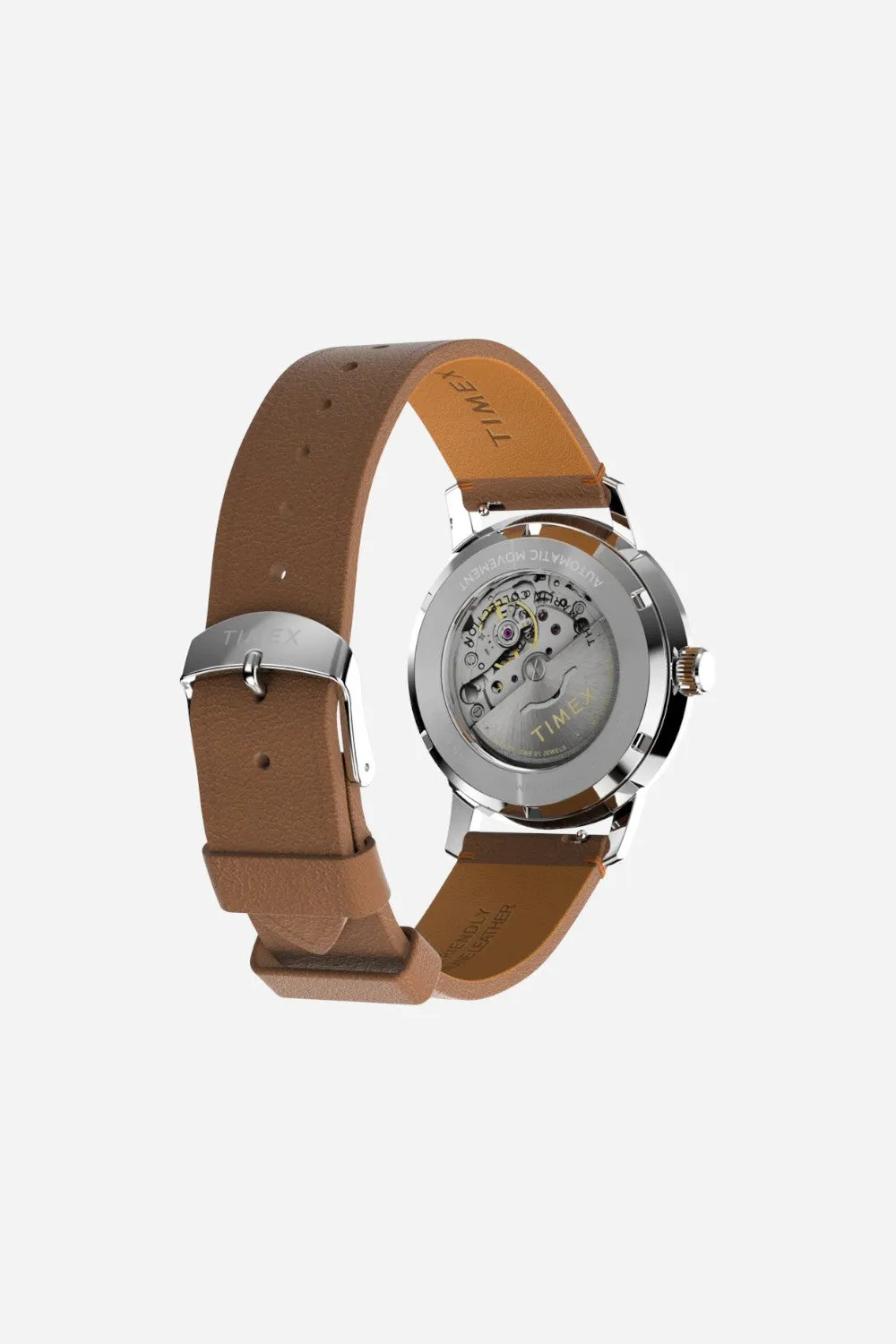 Timex Marlin® Automatic 40mm Leather Strap Watch