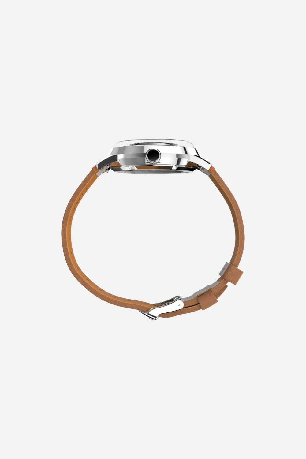 Timex Marlin® Automatic 40mm Leather Strap Watch