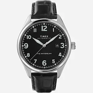 Timex Waterbury Traditional Automatic 42mm Leather Strap Watch