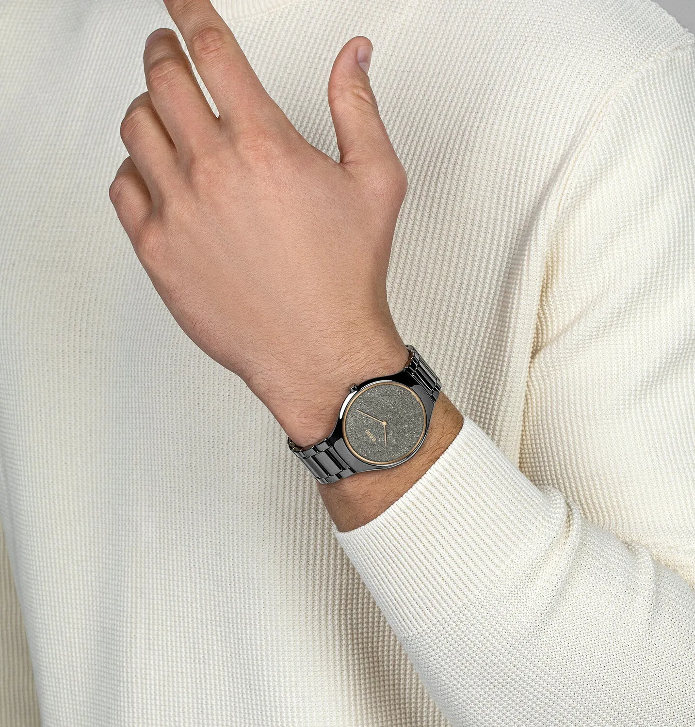 True Thinline Unisex Analog Ceramic Watch R27010102
