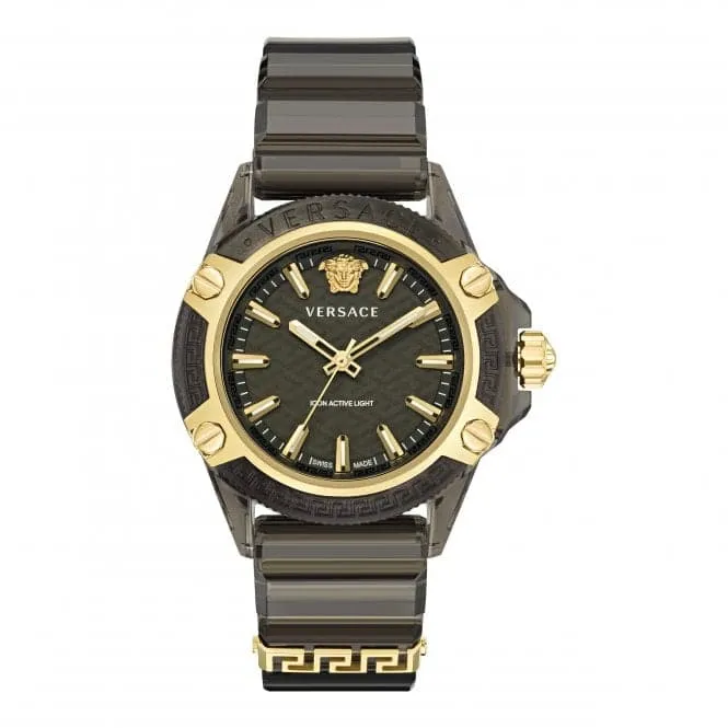 Versace Unisex Icon Active Indiglo Black Watch VE6E00123