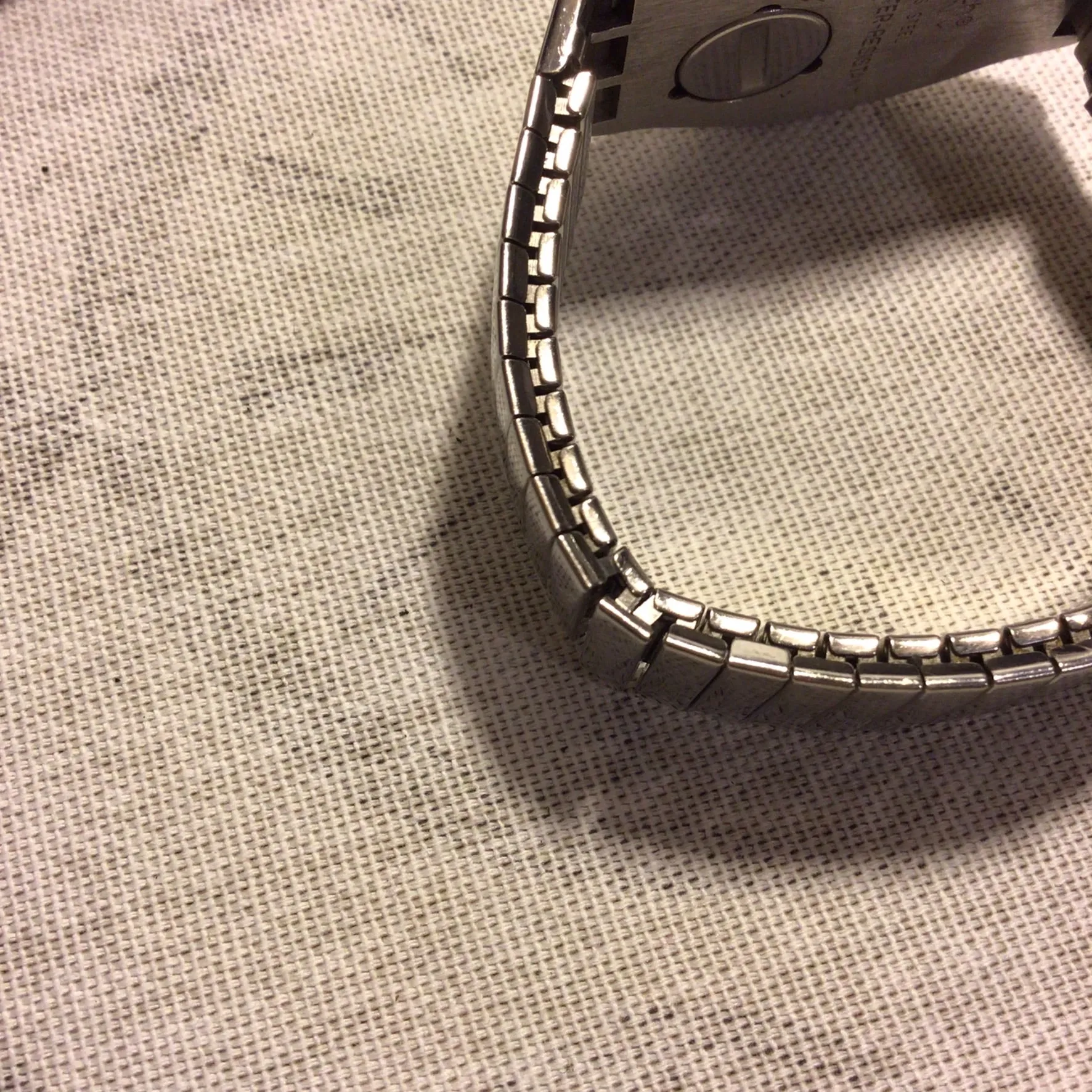 Vintage Swatch Irony AG 1996 Swiss Made Stainless Steel Watch (untested)