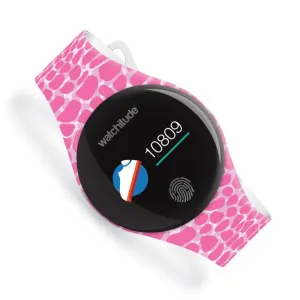 Watchitude Activity Watch - Pink Crocodile