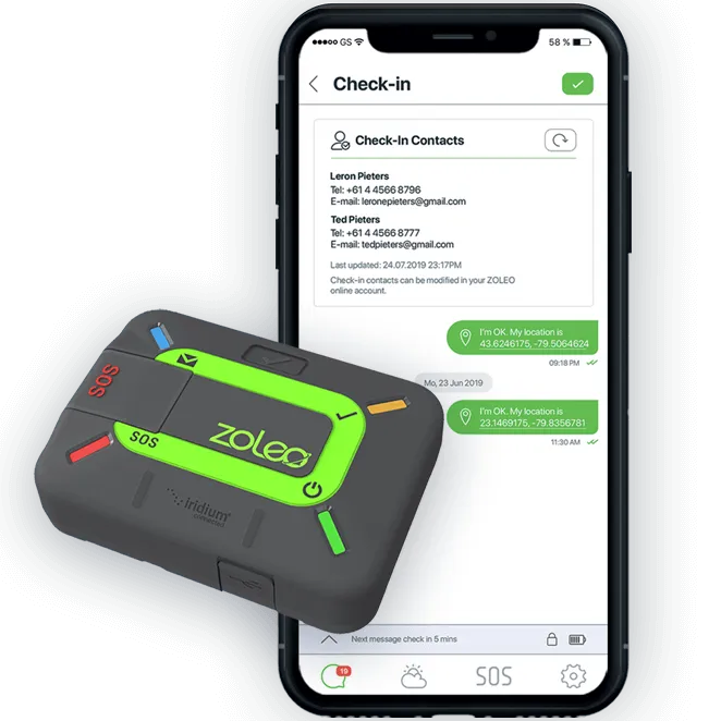 Zoleo Satellite Communicator